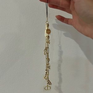Dior phone charm